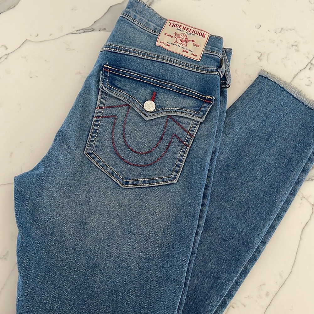 True Religion Halle High Rise Super Skinny Jean
